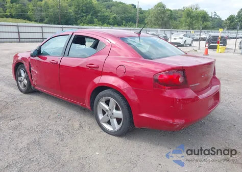 2013 Dodge Avenger Se z USA, uszkodzony, nr VIN 1C3CDZAB5DN773159